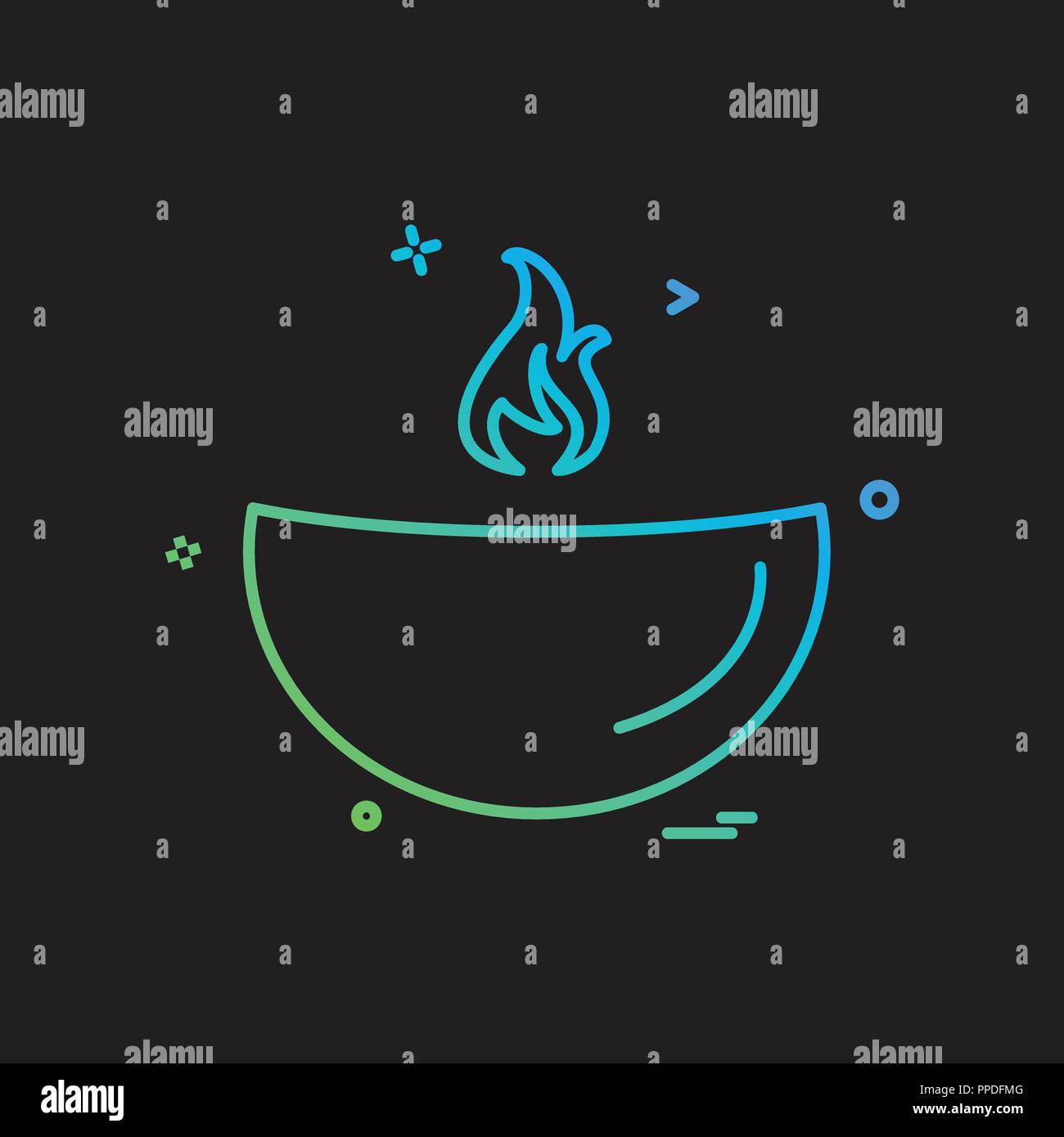 Oil lamp icon design vector Stock Vector Image & Art Alamy