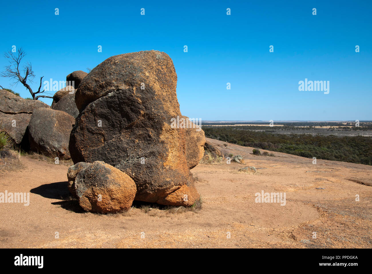 Wave rock hyden panorama hi-res stock photography and images - Alamy