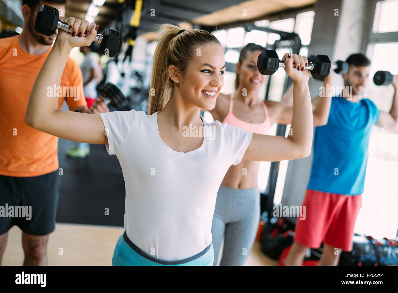 Group gym hires stock photography and images Alamy