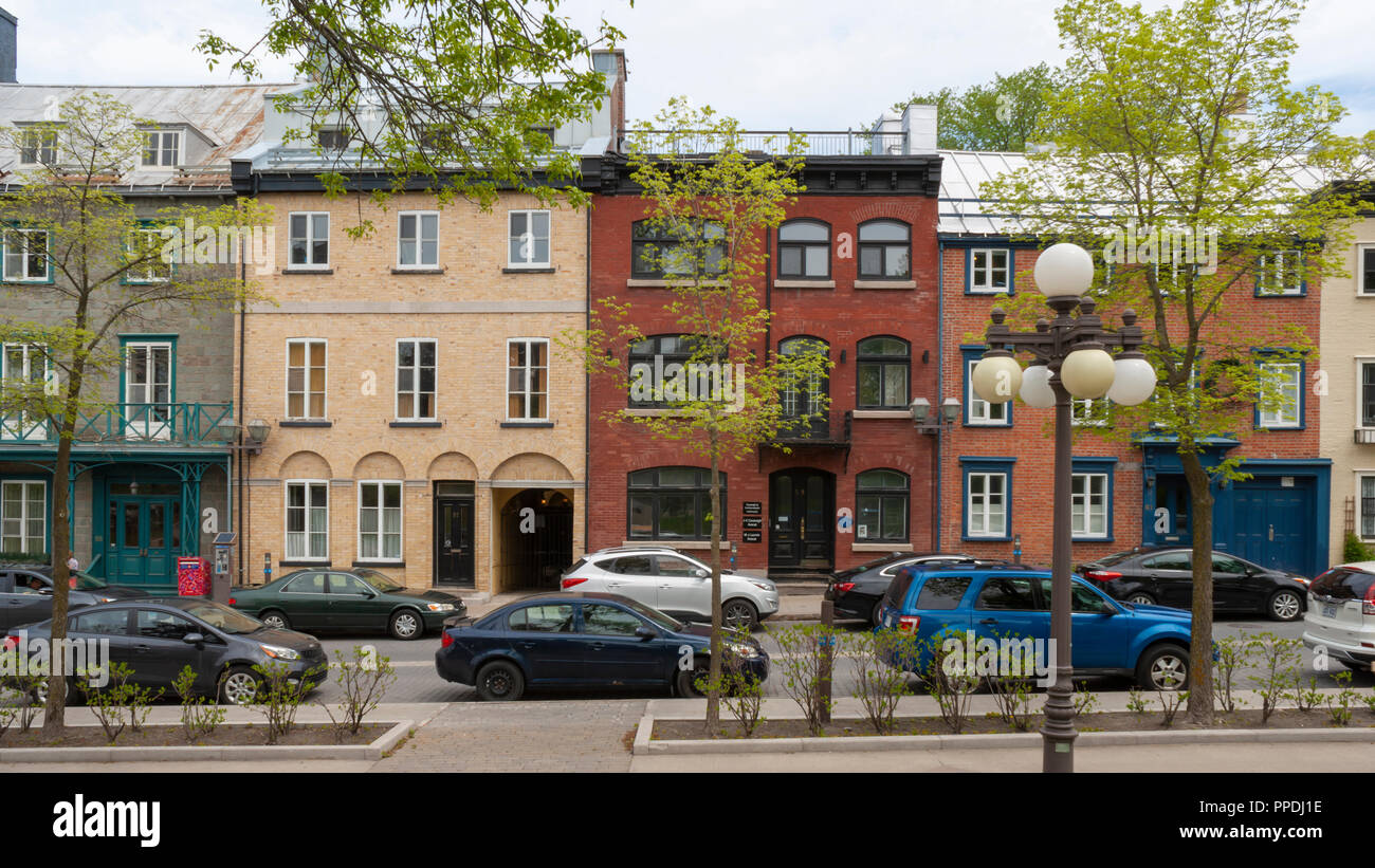Old québec a historic neighborhood of quebec city canada hires stock photography and images Alamy