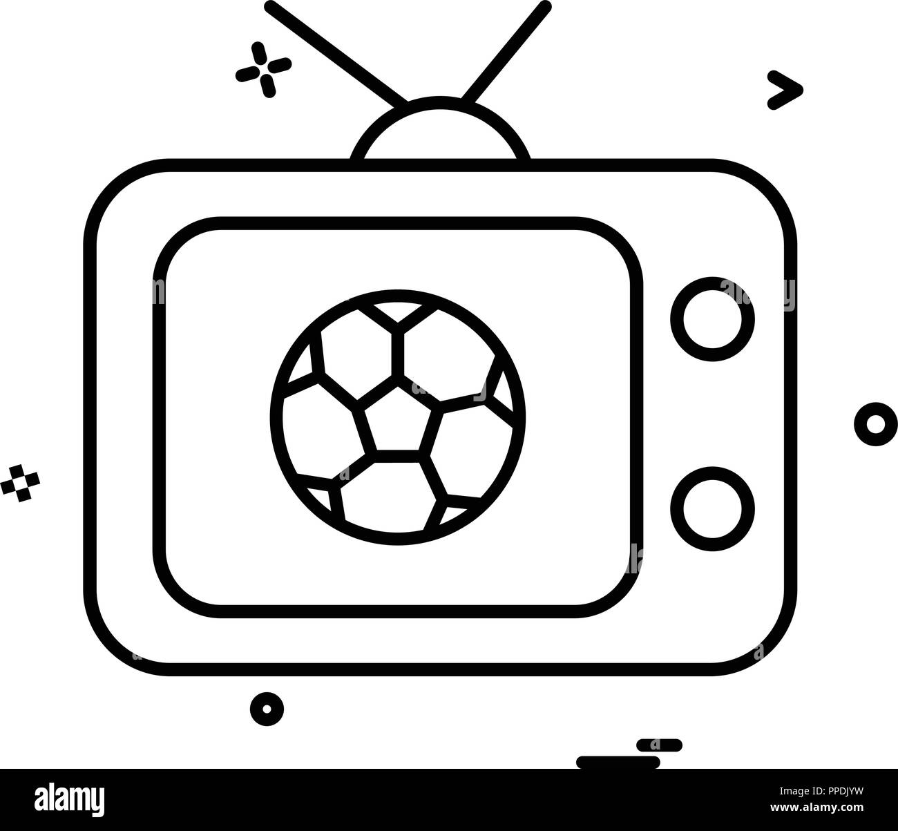 Football stadium screen Black and White Stock Photos & Images Alamy