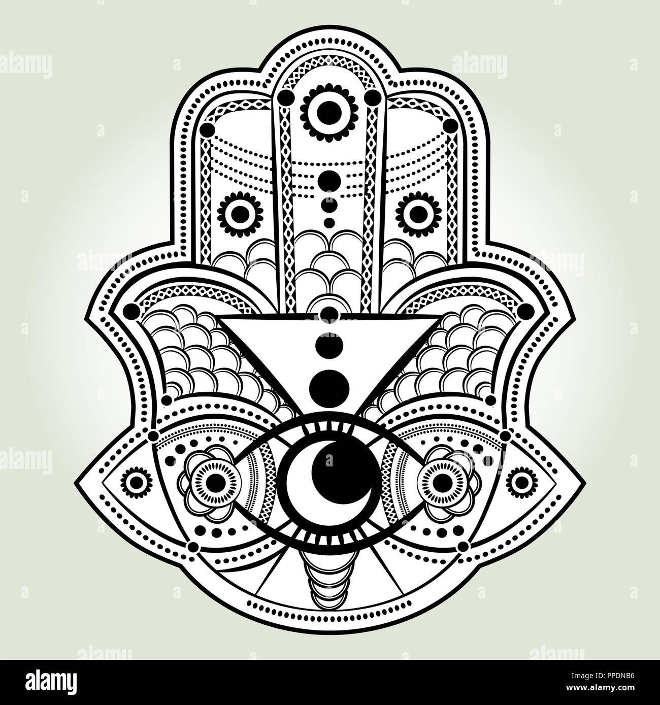 hamsa hand artwork