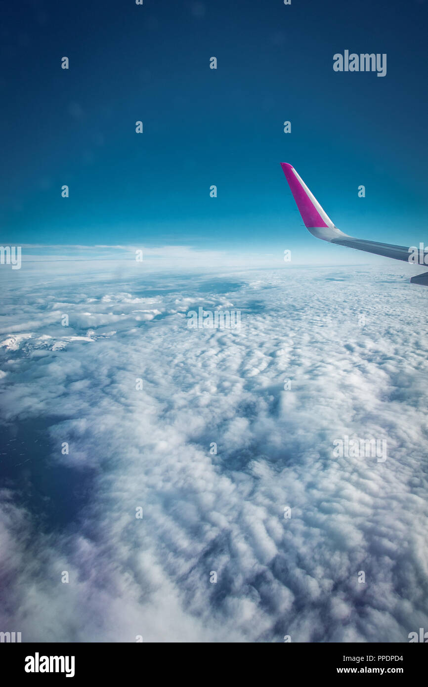 Flying above clouds hi-res stock photography and images - Alamy