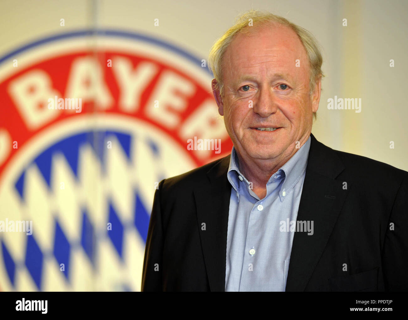 Rudolf Schels, founder of the Netto Marken-Discount supermarket chain, managing director of the real estate group Ratisbona in Regensburg and vice president of FC Bayern Munich with responsibility for basketball. Stock Photo