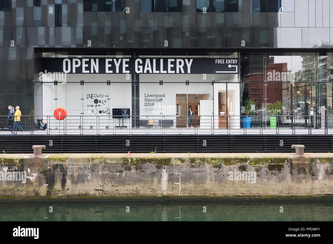 The Open Eye Gallery on Mann Island is an independent notforprofit
