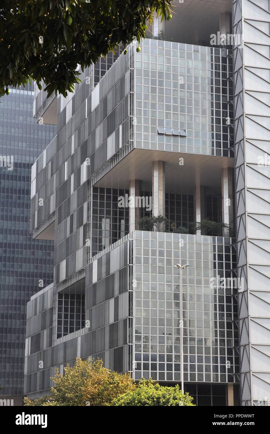 RIO DE JANEIRO, BRAZIL OCTOBER 19, 2014 Petrobras Headquarters in
