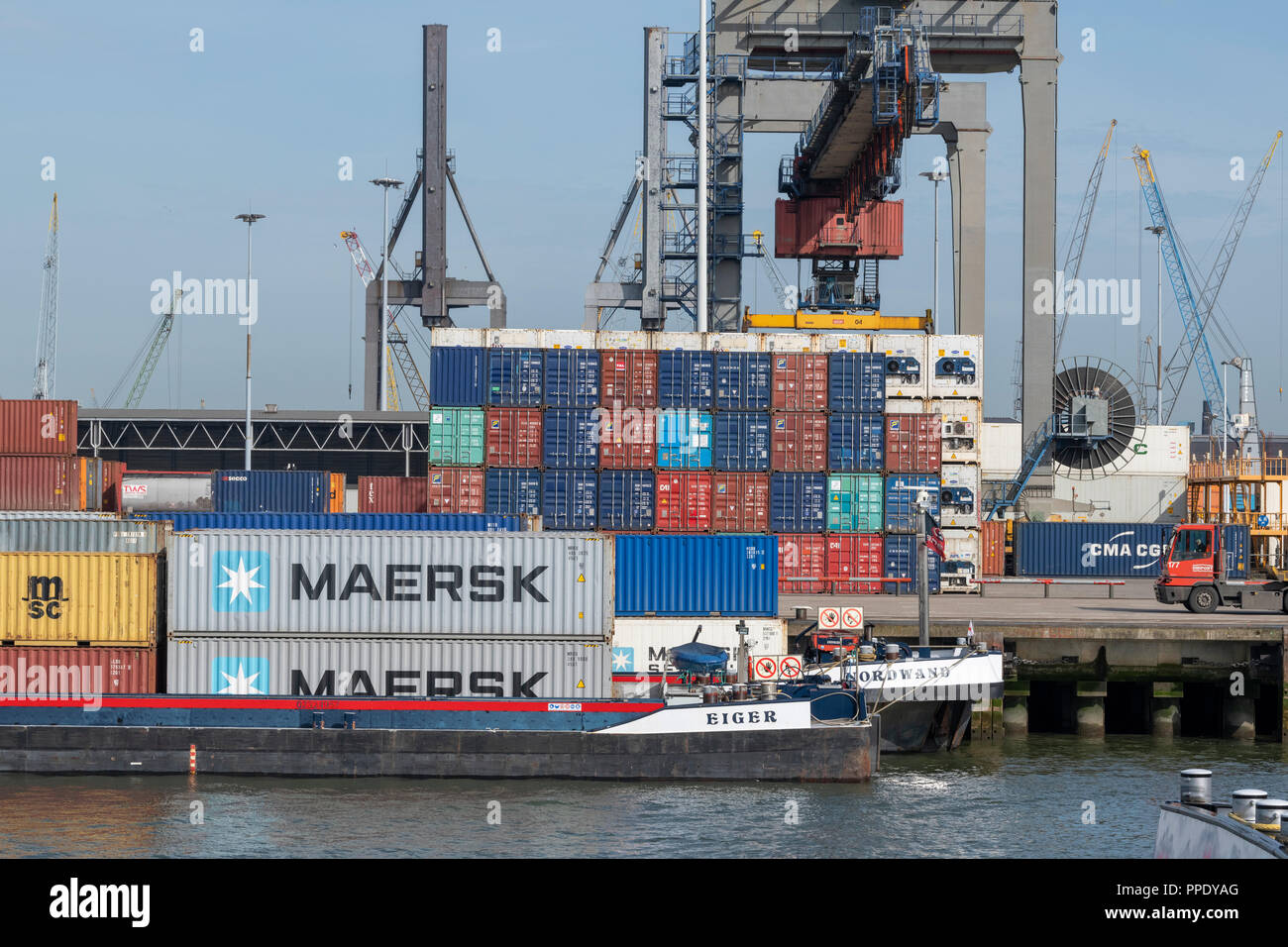 The Netherlands Rotterdam Harbour Maritime transportation Cargo