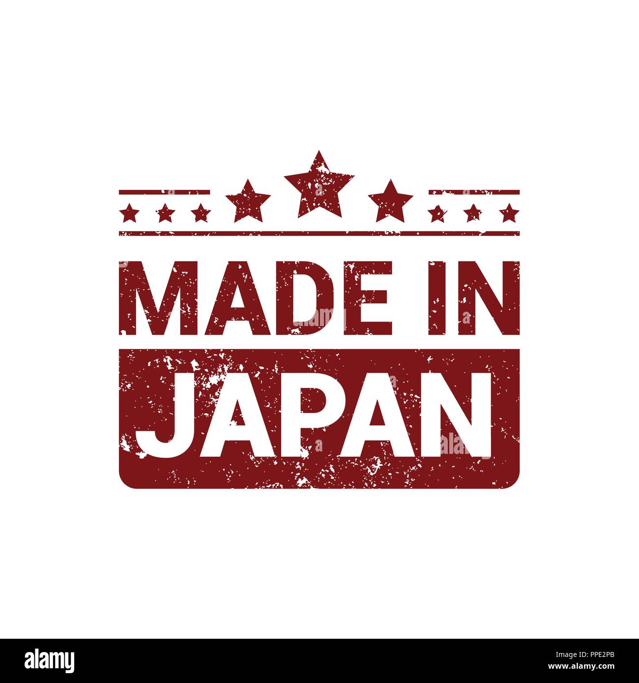 Japan stamp design vector Stock Vector Image & Art Alamy