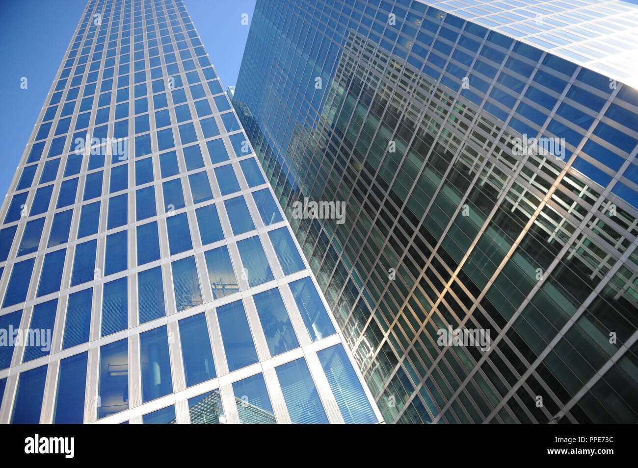 The Highlight Towers in Munich Schwabing. Stock Photo