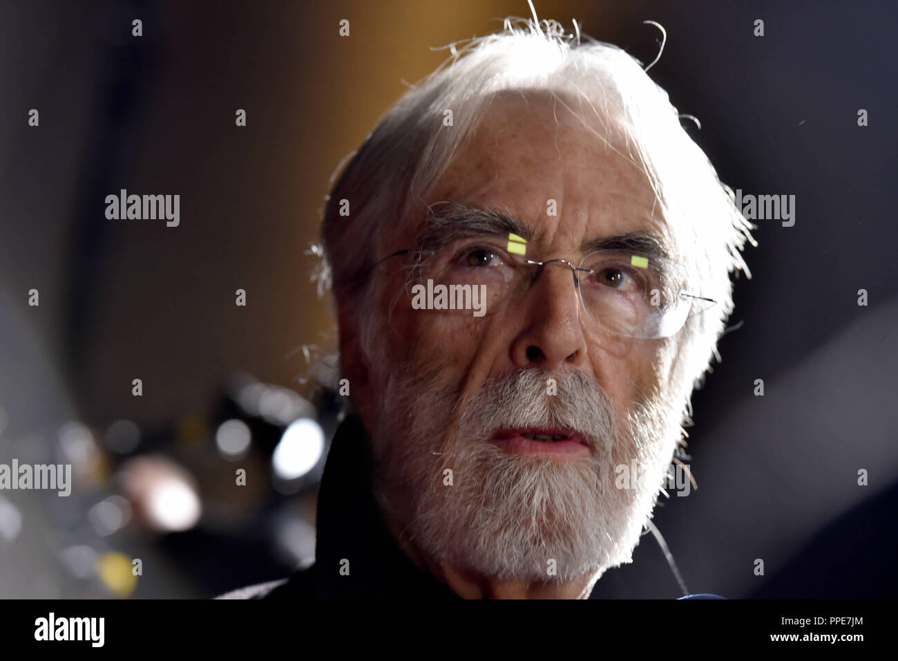 Director Michael Haneke receives the honorary award for his lifework at the award ceremony of