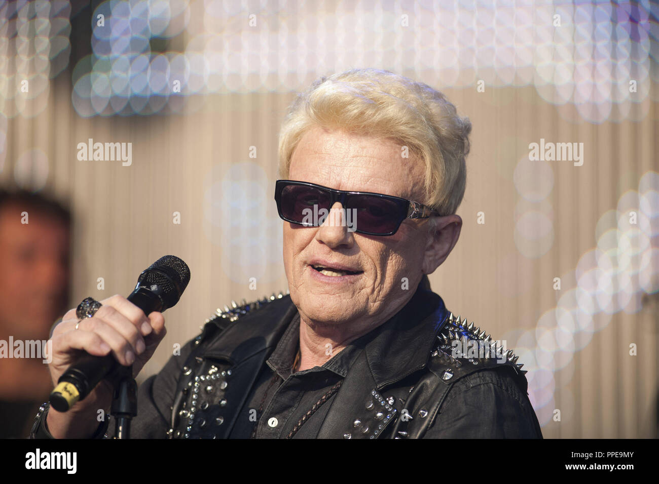 Concert of the singer Heino in the Olympic Stadium at the Munich Summer Night's Dream 2013. Stock Photo
