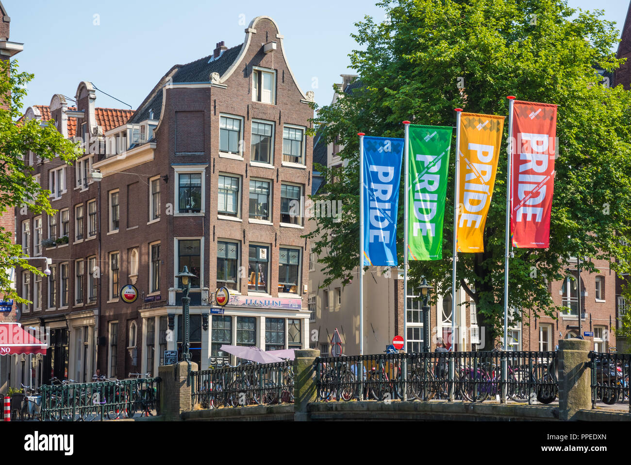 Amsterdam, Gay Pride Stock Photo