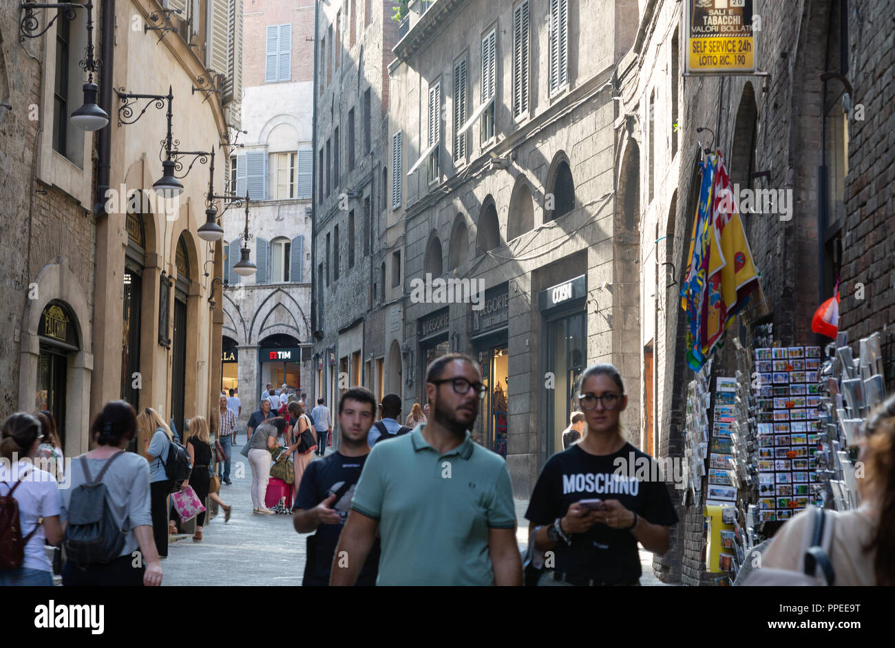 Siena Streets Stock Photos Siena Streets Stock Images Alamy