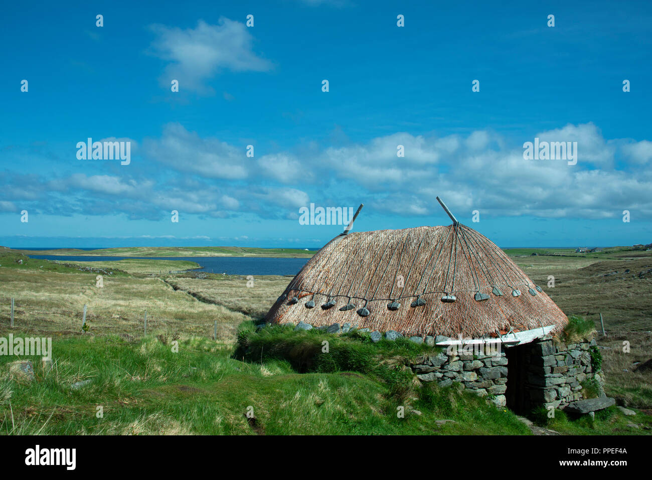 isle of lewis shawbost norse mills Stock Photo - Alamy
