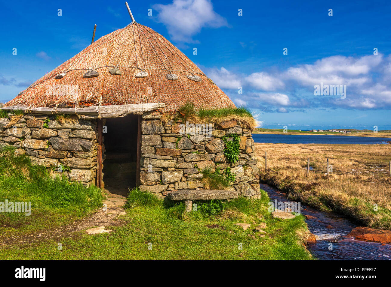 isle of lewis shawbost norse mills Stock Photo - Alamy