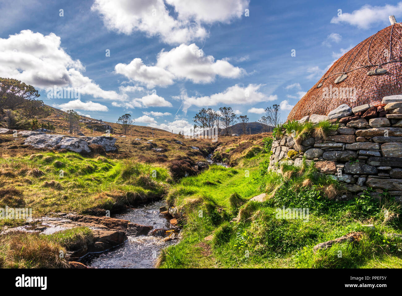 isle of lewis shawbost norse mills Stock Photo - Alamy