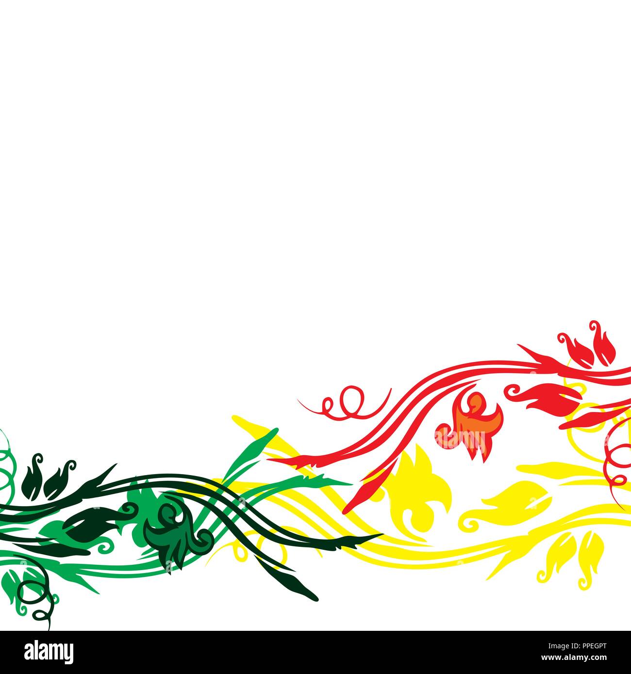 Flower ornament isolated Stock Vector Image & Art - Alamy