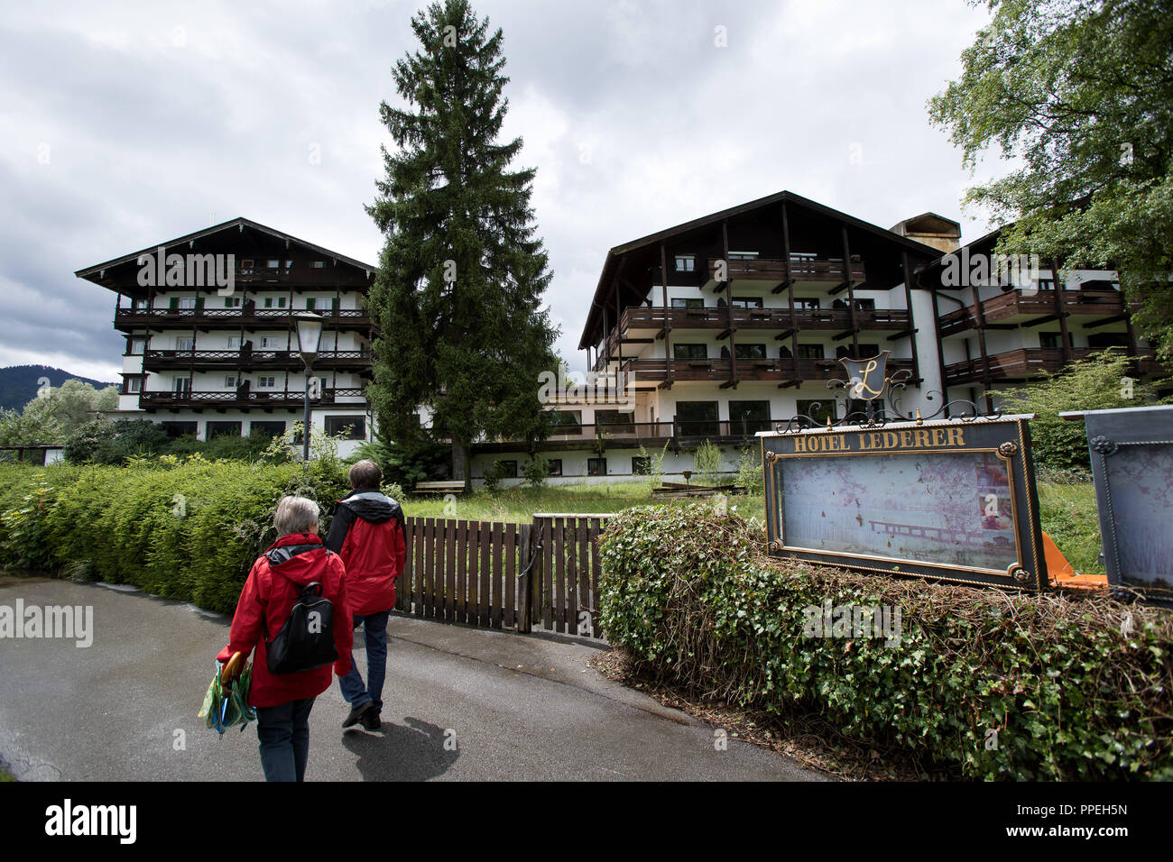 Hotel Lederer at Bad Wiessee, Bavaria. This hotel is known as the place,  wehre Adolf Hitler arrested Ernst Roehm in 1934 (Night of long knives). Now  the hotel is in insolvency and