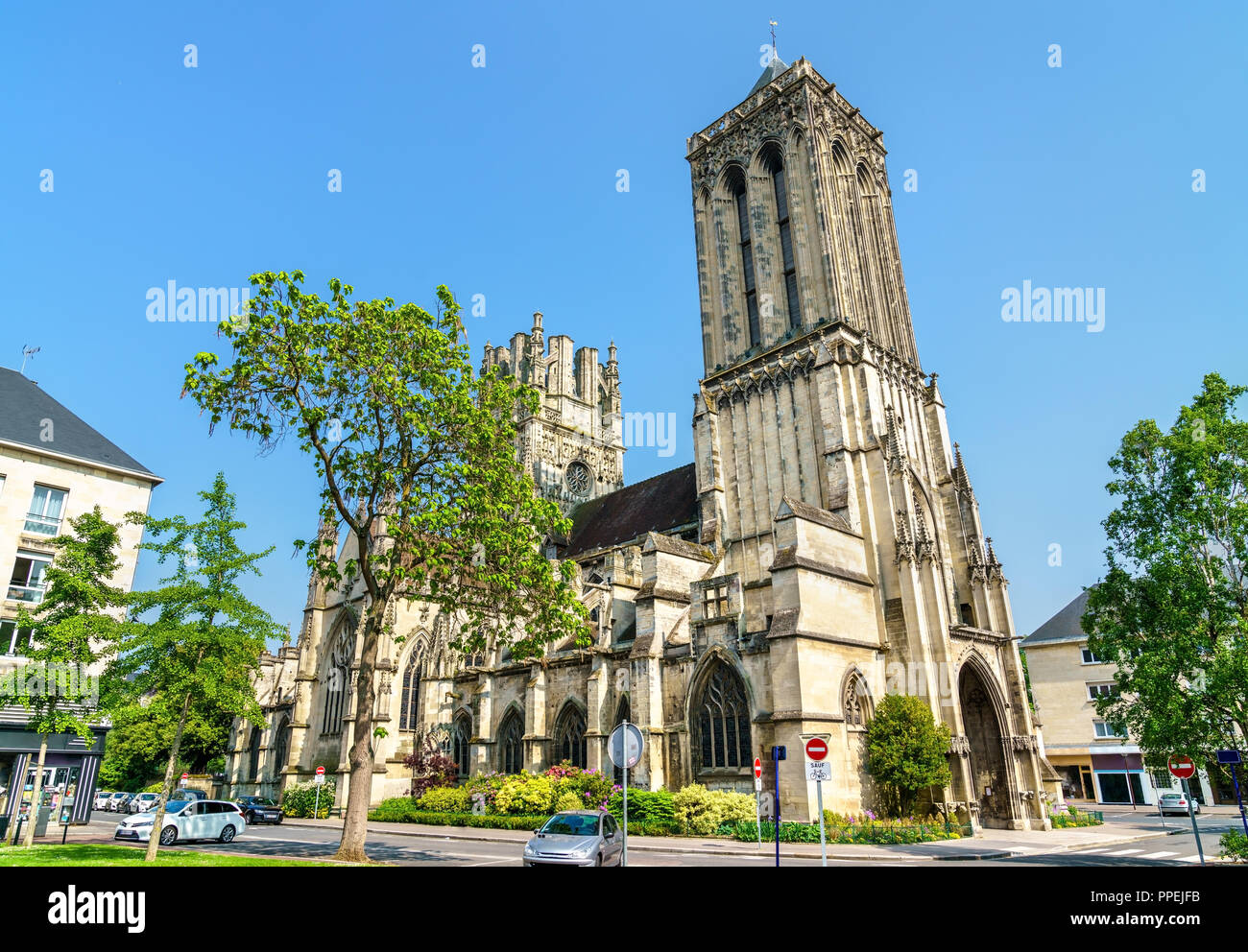 Saint Jean Church in Caen, France Stock Photo Alamy