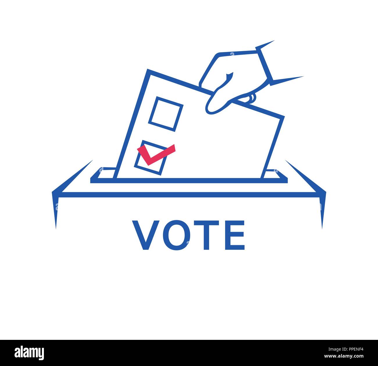 Choose democrat stock vector images alamy