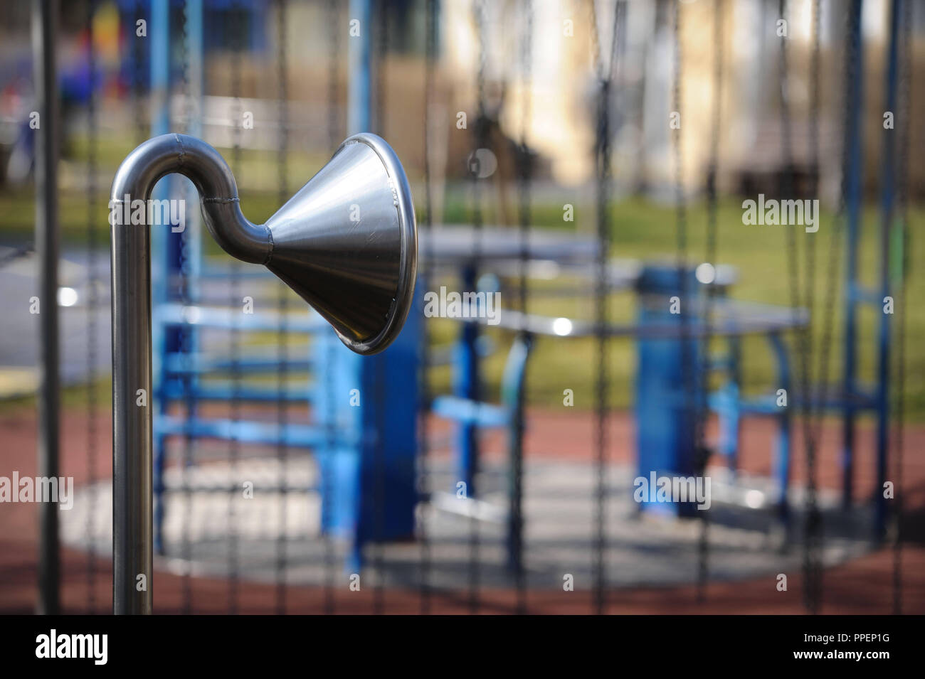 Blind people playing showdown game Stock Photo - Alamy