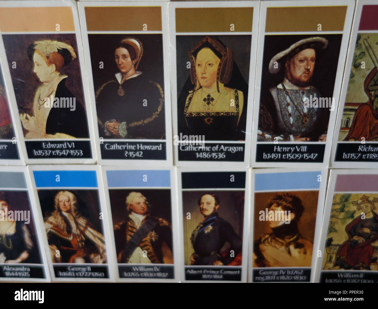 king and queens of england Stock Photo Alamy