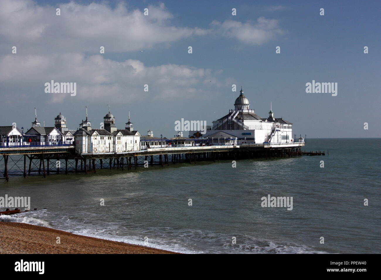 The peir at Eastbourne Stock Photo
