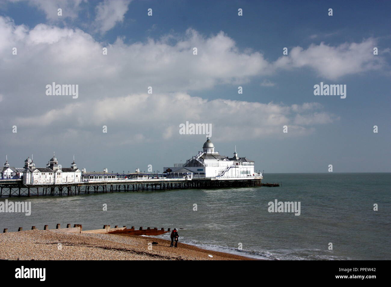 The peir at Eastbourne Stock Photo
