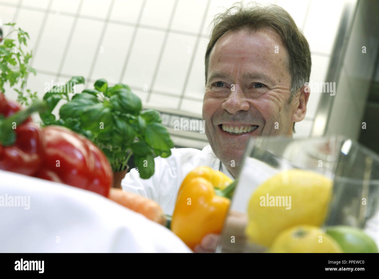 Three-star chef Dieter Mueller at the 