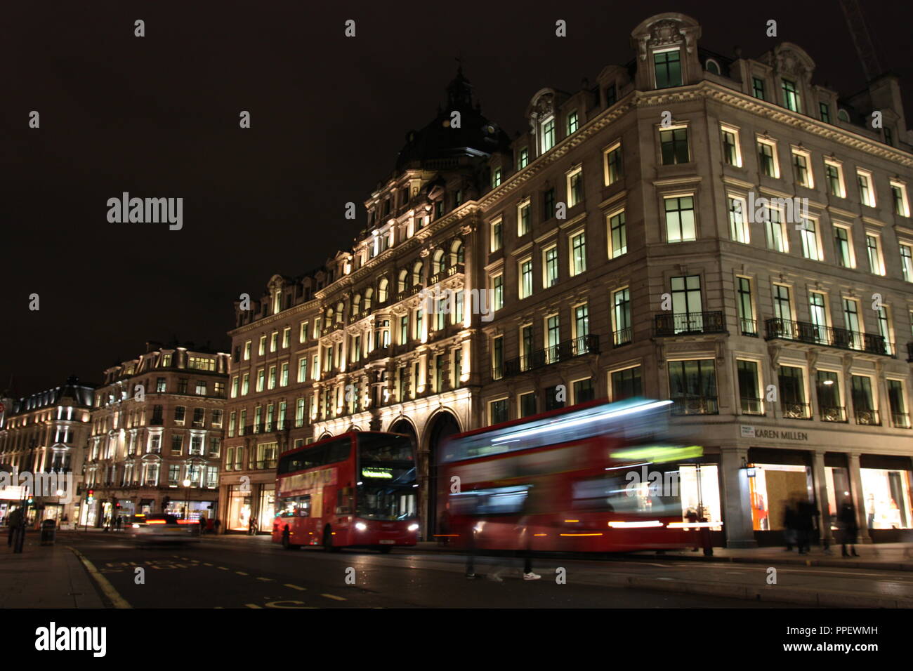 Oxford Street in London Stock Photo
