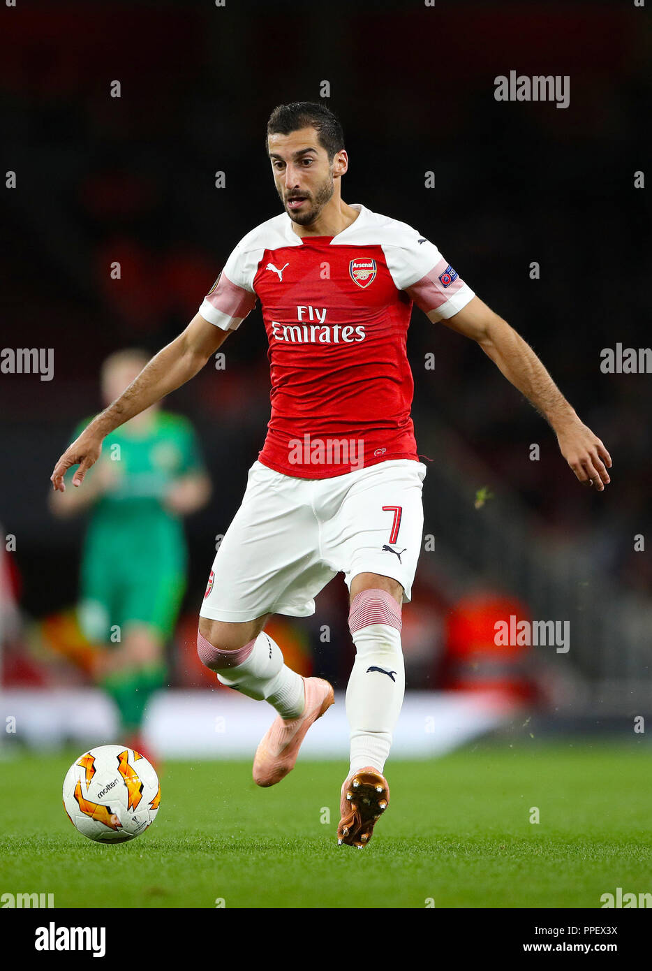 Henrikh Mkhitaryan, Arsenal Stock Photo - Alamy