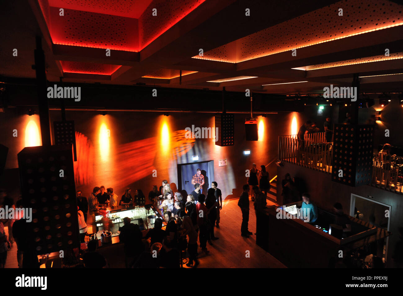 Opening of the club 'Jack Rabbit' in the former 'Atlantis' cinema at Schwanthalerstrasse 2. Stock Photo