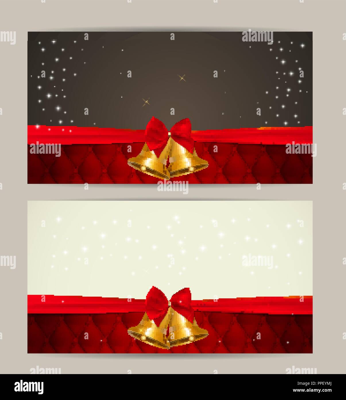 Merry Christmas and New Year Background. Vector Illustration Stock ...
