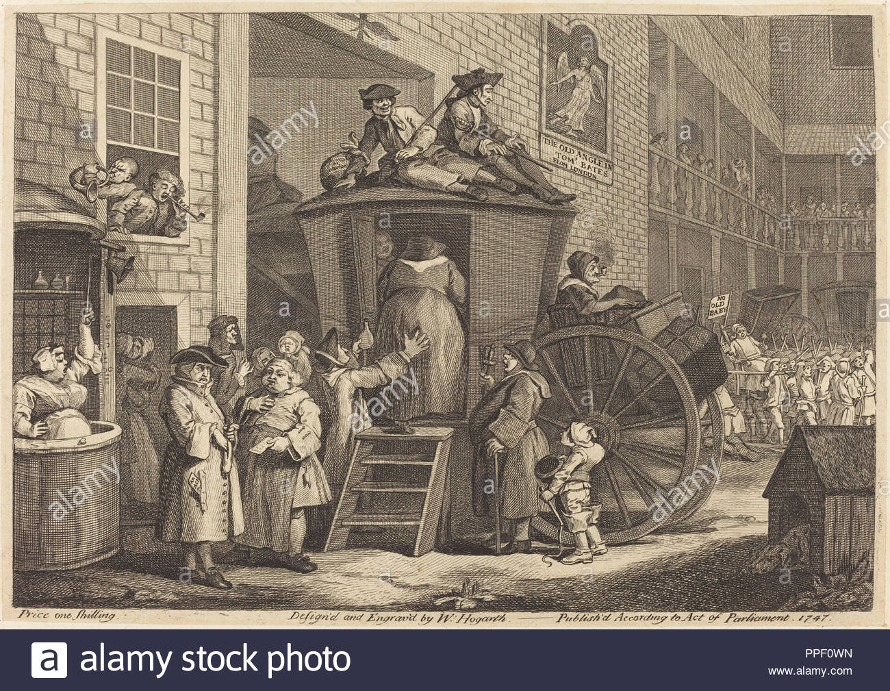 18th Century Coaching Inn Stock Photos & 18th Century Coaching Inn