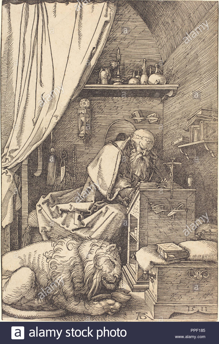 Dated: 1511. Medium: woodcut. Museum: National Gallery of Art, Washington DC. Author: Dürer, Albrecht. ALBRECHT DUERER.
