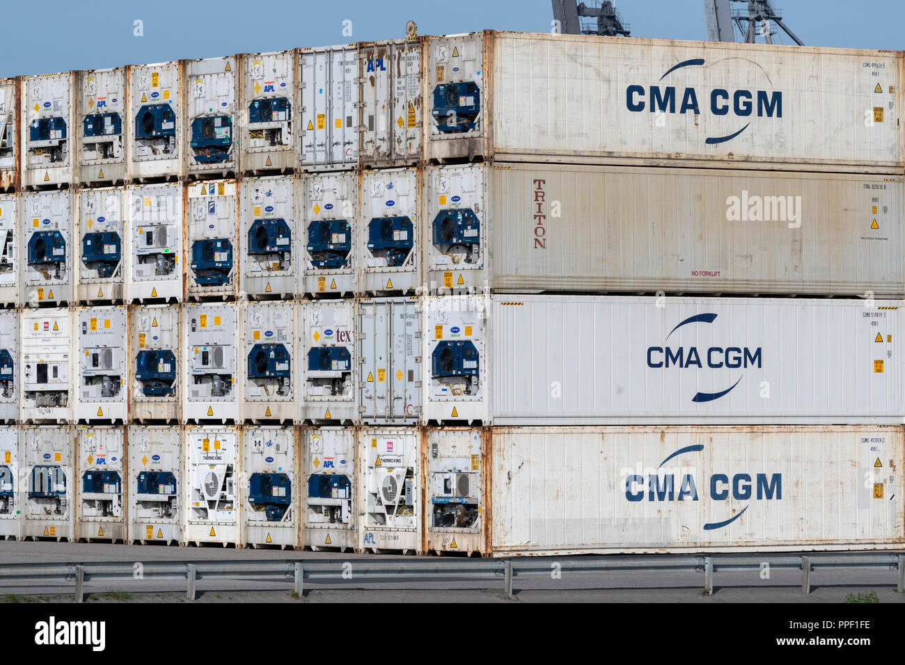 The Netherlands Rotterdam Harbour Maritime transportation Cargo