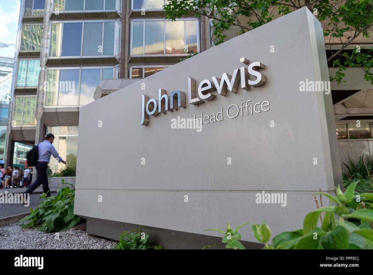 UK Head office of John Lewis (department store) in 171 Victoria St