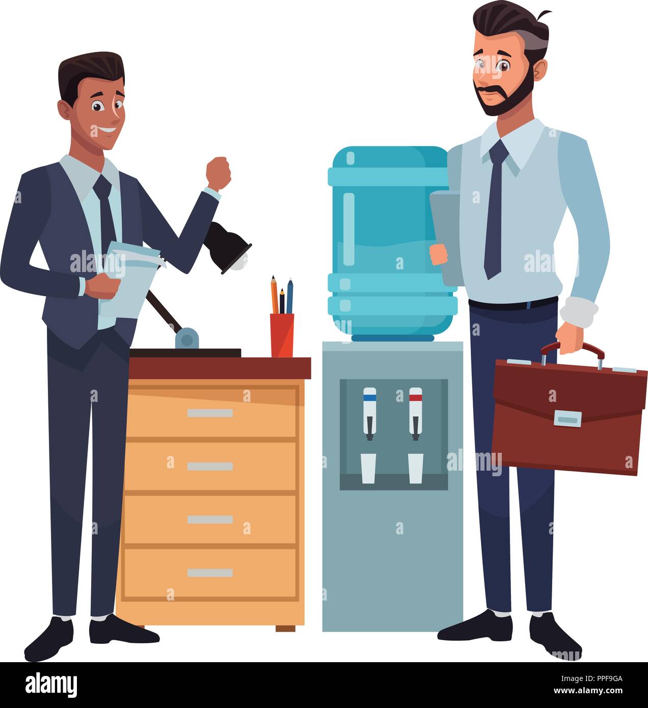 Meeting cabinet office Cut Out Stock Images & Pictures - Alamy