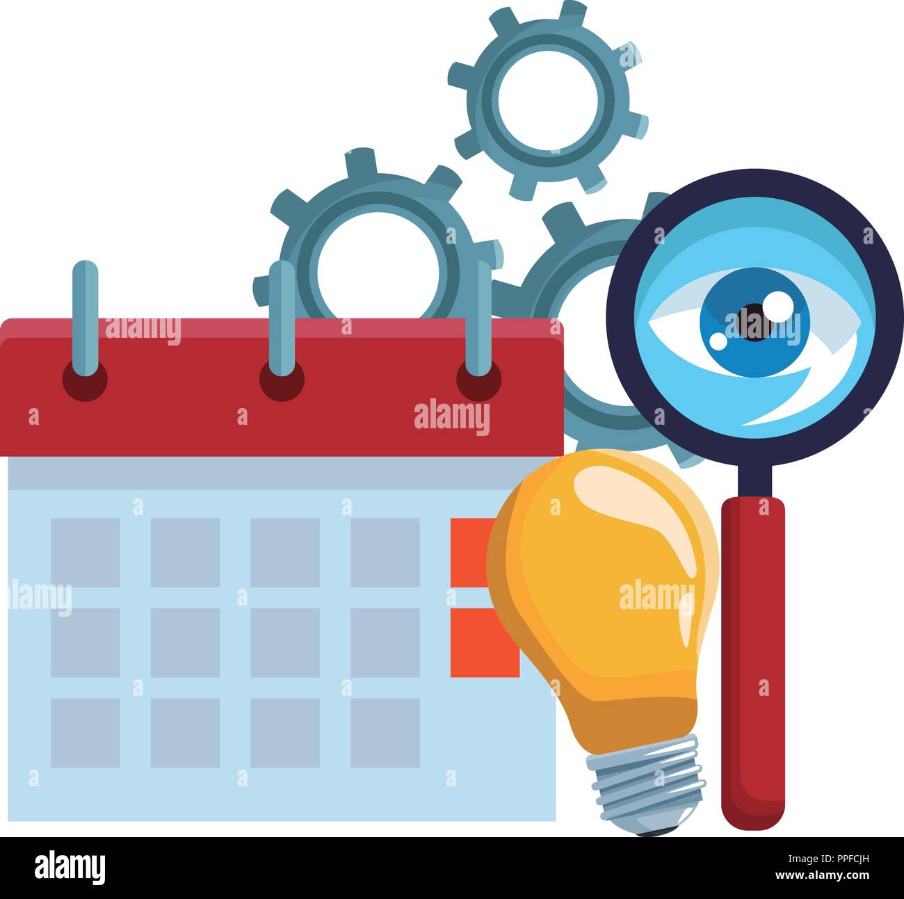 Office elements cartoon Stock Vector Image & Art - Alamy