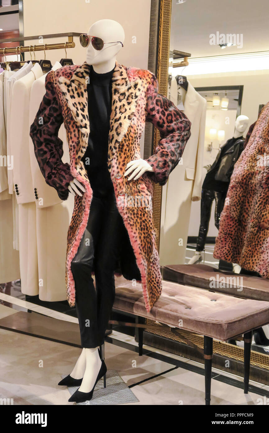 Bergdorf Goodman is a Luxury Department Store on Fifth Avenue, NYC, USA