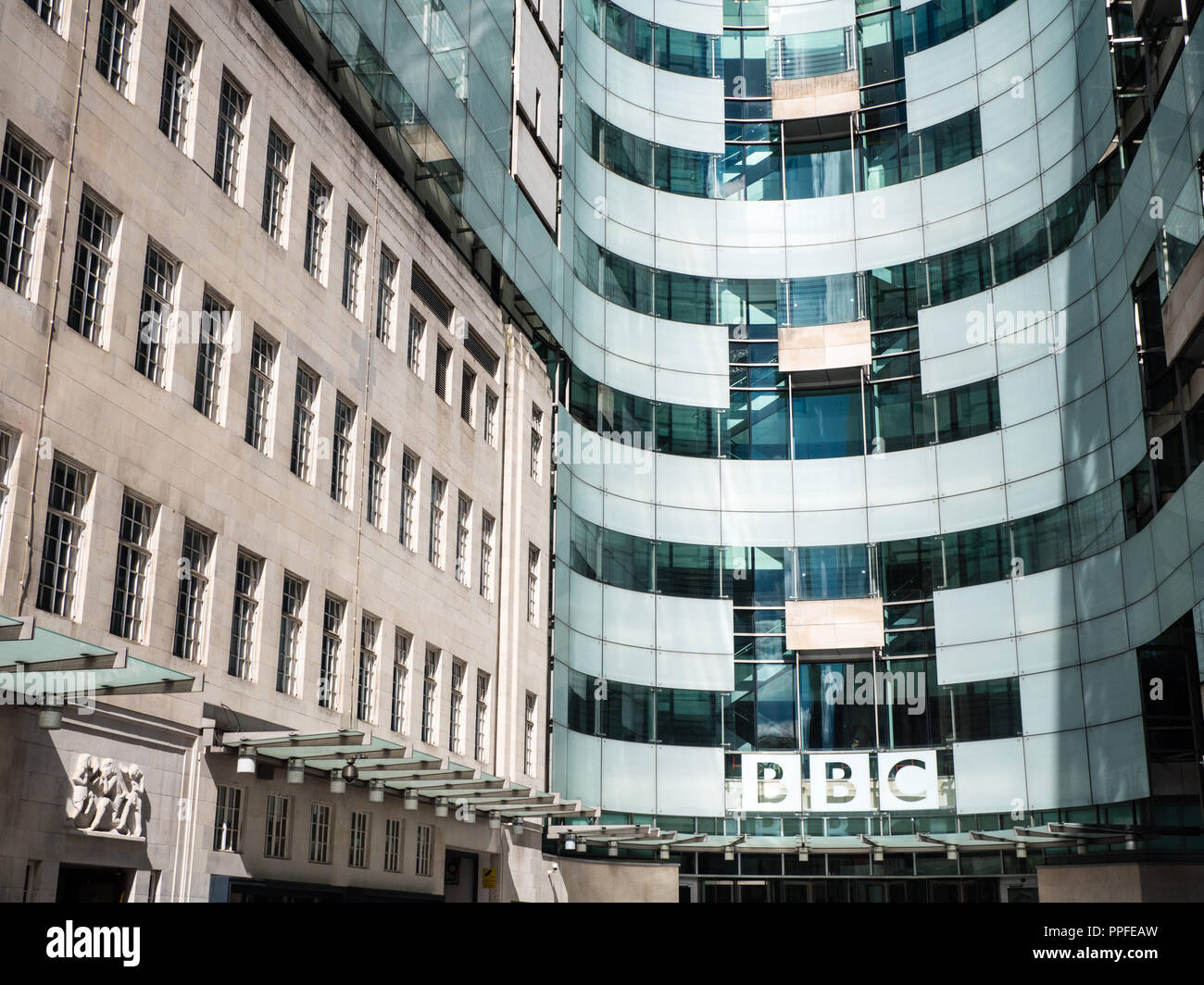 New Building, Broadcasting House, BBC Television Centre, Portland Place