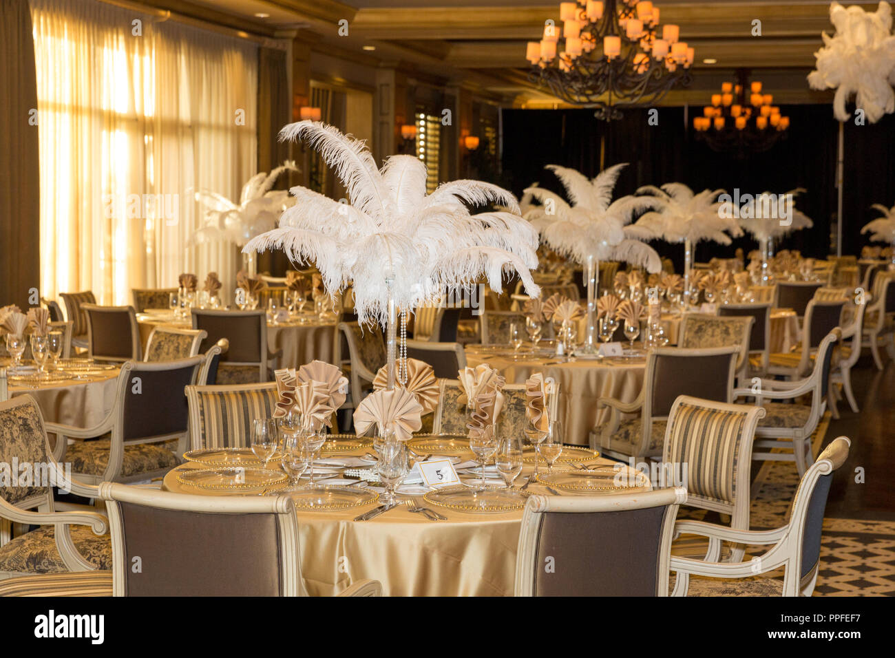 The Great Gatsby Themed Party Decor Naples Florida Usa