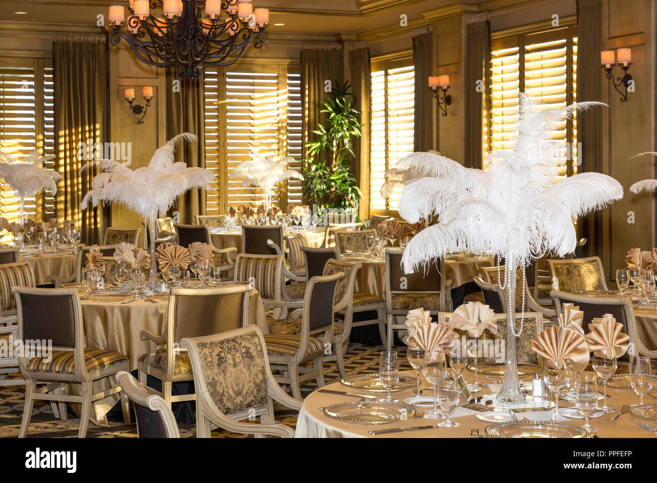 The Great Gatsby Themed Party Decor Naples Florida Usa