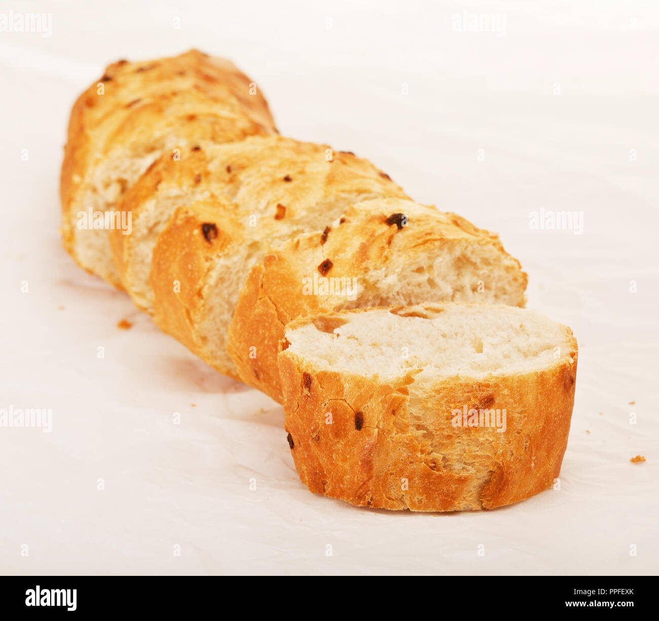 French baguette bakery table hi-res stock photography and images - Alamy