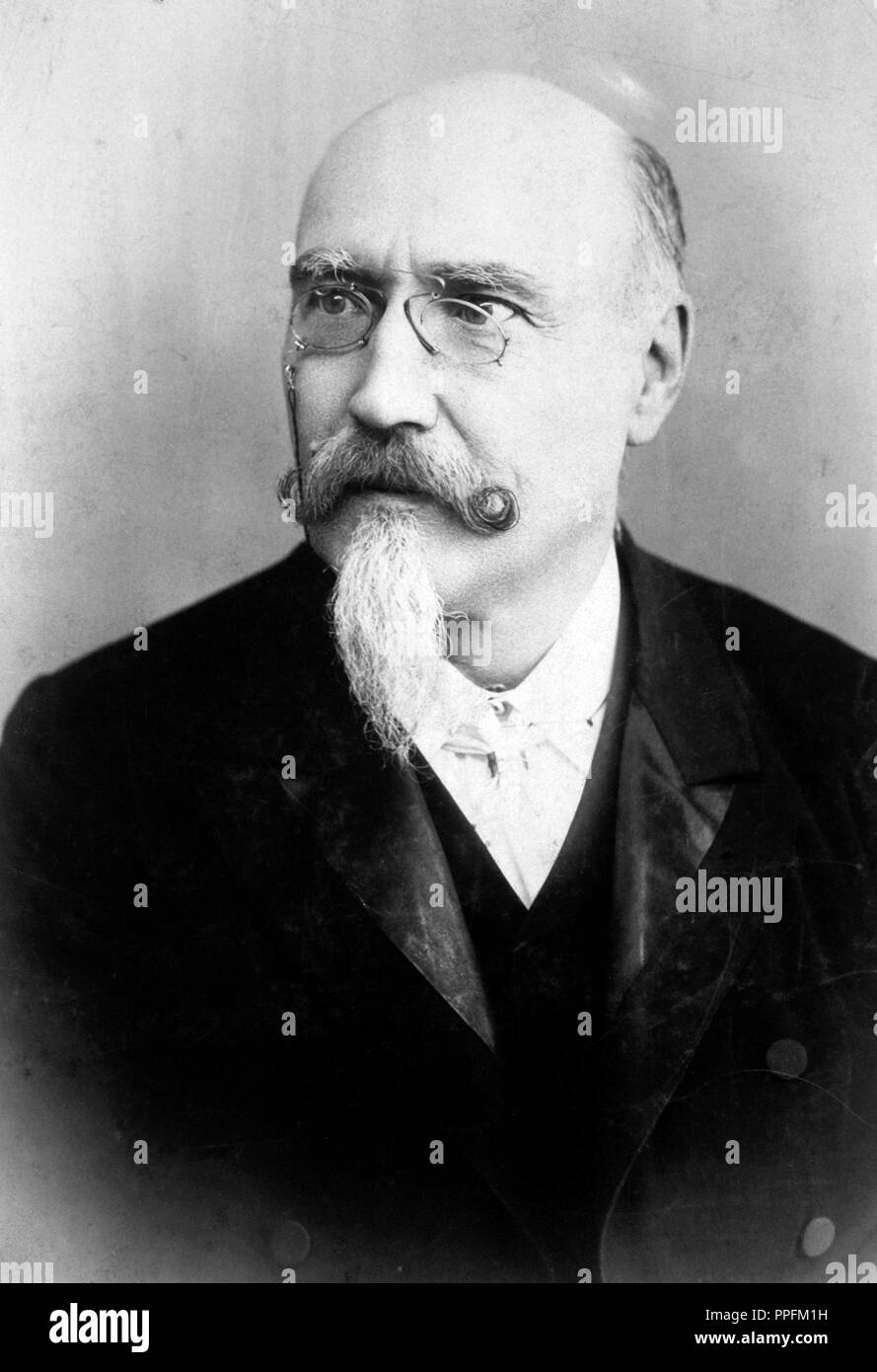 José Echegaray y Eizaguirre (1832-1916), Spanish playwright. Stock Photo
