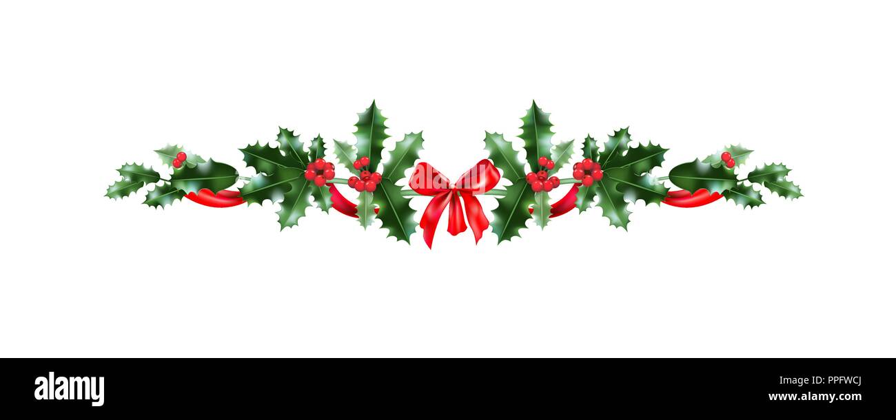 Using holly for christmas decorations