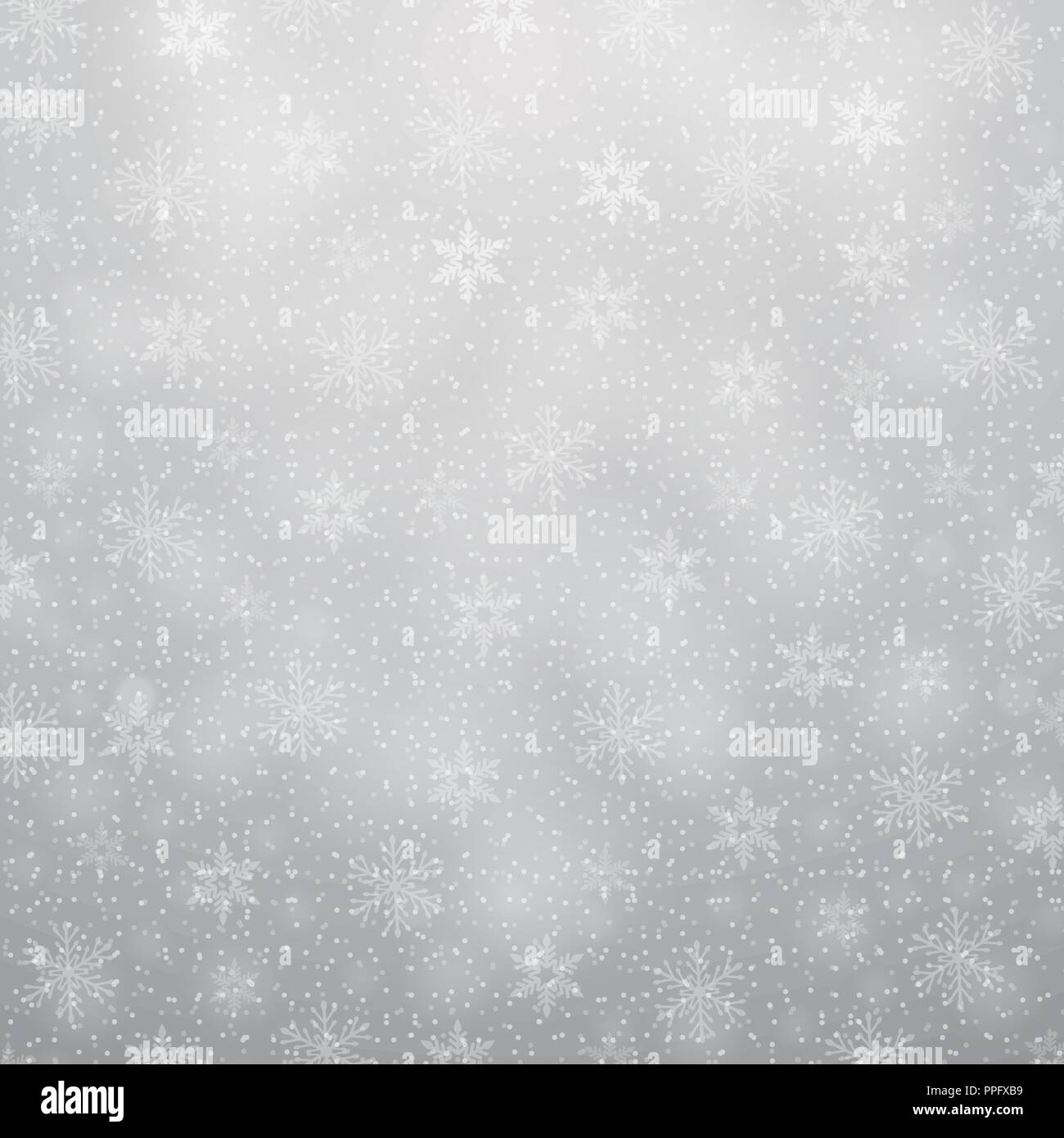 christmas background with snowflakes Stock Vector Image & Art - Alamy