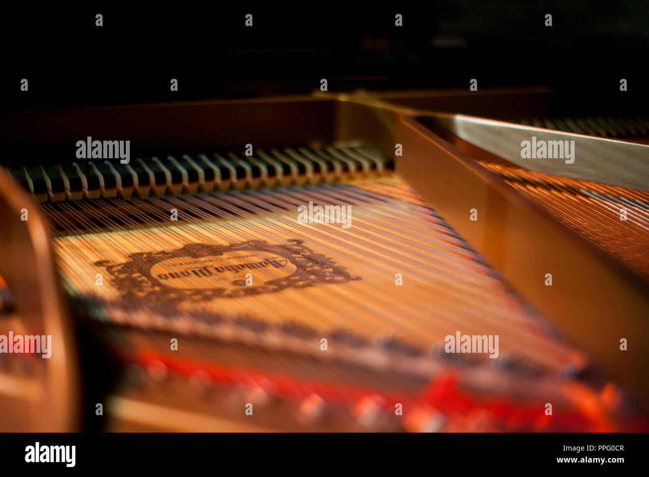 piano music Stock Photo