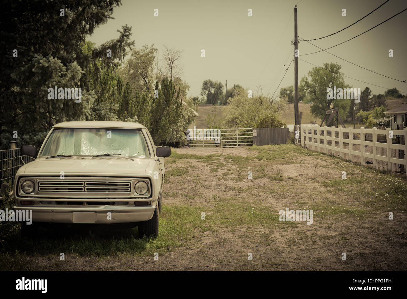 American pick up hi-res stock photography and images - Alamy