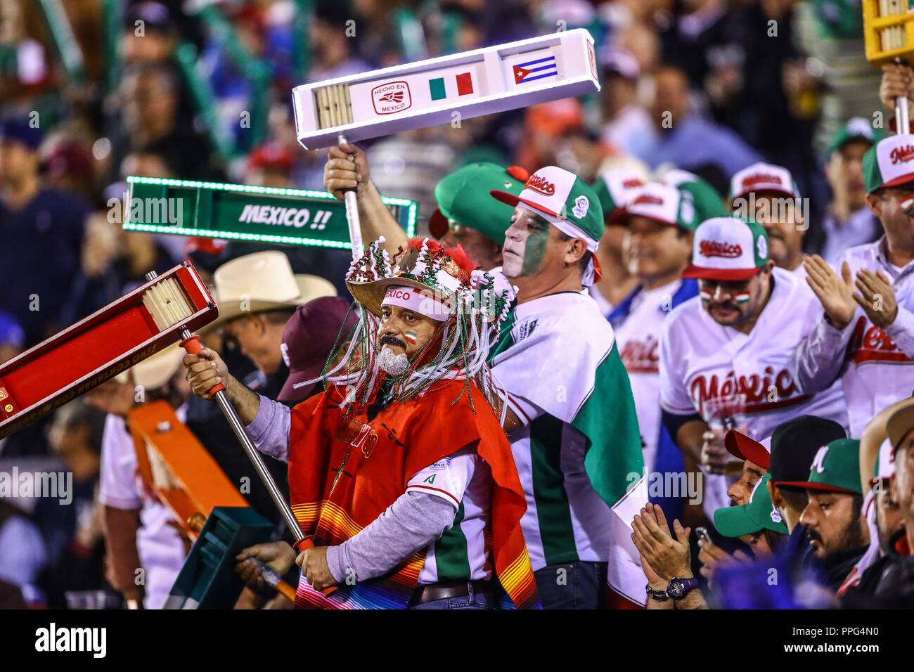 The Matraqueros Known As Amateurs To The Besbol That For More Than 30 Years Come To Support The Mexican Team Caribbean Series 2018 Held At Charros The Matraqueros Known As Amateurs To The Besbol That For More Than 30 Years Come To Support The Mexican Team Caribbean Series 2018 Held At Charros